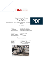 Thesis - Identification of Spatio-Temporal Models For Overactuated Mechanical Systems