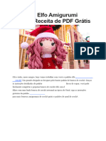 Pequeno Elfo Amigurumi Boneca Receita de PDF Gratis