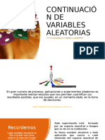 Continuación de Variables Aleatorias