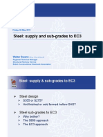 Steel Supply Sub-Grades To EC3