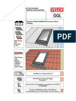(SPEC) (Skylight) Velux Installation Instructions - Stamped