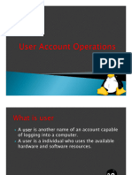 Manage User Account