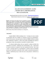 Metodologia Ativa Pauta em Projeto Dando Sentido e Significado Na Aprendizagem Da Educação Infantil