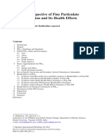 A Global Perspective of Fine Particulate Matter Pollution and Its Health Effects