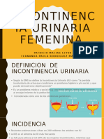 Incontinencia Urinaria Femenina