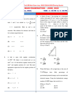 2806 PCM Test Paper Evening Final