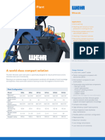 WMI Sand Wash Plant Spec Sheet - India