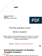 Quality Management IPE 4111