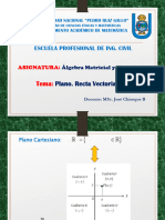 Rectas Vectoriales en El Plano