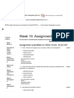 Conservation Geography - Unit 12 - Week-10 Resources and Conservation