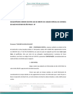 Excelentíssimo Senhor Doutor Juiz de Direito Do Juizado Especial Da Comarca de Jales No Estado de São Paulo - SP