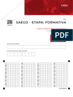 Saego - Etapa: Formativa: Caderno