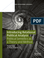 Peeter Selg, Andreas Ventsel - Introducing Relational Political Analysis - Political Semiotics As A Theory and Method-Palgrave (2020)