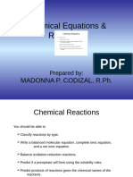 WK 6 Chemical Equations Reactions