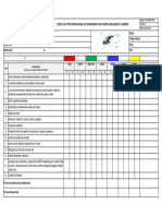 CWE-HSE-F-006 Check List de Inspeccion de Amoladora o Esmeril