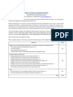 2024 Intro To Data Comm Final Project Requirements