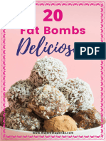 20 Fat Bombs Deliciosas