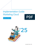 Marketing Setup Implementation Guide