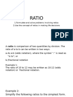 LO3 Ratio Rate Proportion