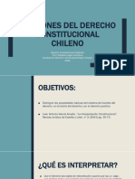 Clase N°11 - Fuentes Del Derecho Constitucional Chileno García Amado