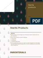 Sterile Products1