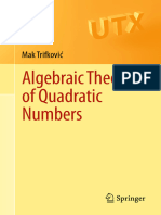 0.6. Algebraic Theory of Quadratic Numbers (Mak Trifković - (Springer) ) 2013