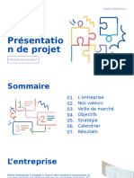 Coloré Entreprise Présentation de Projet Marketing Illustratif