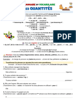 Grammaire Et Vocabulaire Les Quantites v2 Avec Marques 1 2