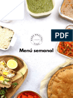 19 Oct Menu Semanal Purahealthyvida