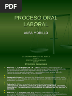 Proceso Oral Laboral