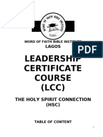 The Holy Spirit Connection (HSC)