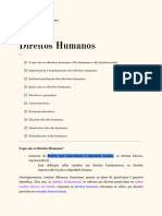 Resumo Dir Humanos Prova 1