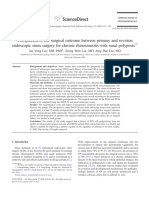 Comparison of The Surgical Outcome Between Primary and Revision