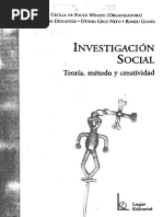 Souza Miyano Investigación Social - Teoria, Metodo y Creatividad