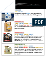 PDF de Cataloug Huile Moteur