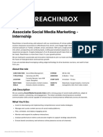 Non-Technical Roles - Associate Social Media Marketing