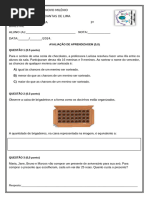 Matemática 3 Ano