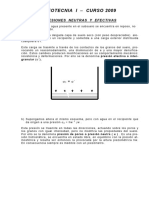 Presiones Neutras y Efectivas Geotecnia I-2009