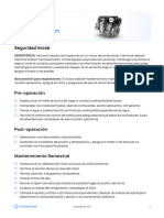 Fracttal Checklist Motor Combustion