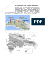 Unidad VI. Regiones Geomorfologicas de Republica Dominicana.