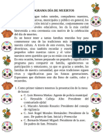 Programa Día de Muertos 2024