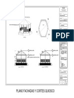 Planos Del QUIOSCO FACHADAS