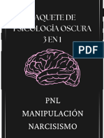 3 en 1 Paquete de Psicología Oscura 2