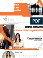 Service Excellence Through Kaizen and Process Optimization