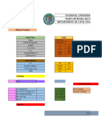 Steel Design Excel Sheet