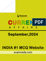 Current Affairs September 2024 PDF