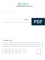 Mathematics Form 4 Paper 2 Question Paper Zeraki Achievers 6.0 - June 2022