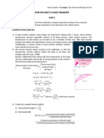 EME-504 HMT Unit 2 Chapter 2 Transient Heat Transfer