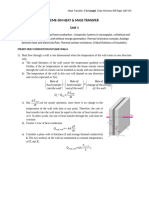 EME-504 HMT Unit 1 Chapter 3 Steady State 1 Dimensional Heat Conduction