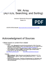 M4.arrays Searching Sorting